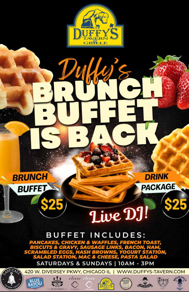 Saturday & Sunday - Brunch Is Back at Duffy’s Tavern & Grille