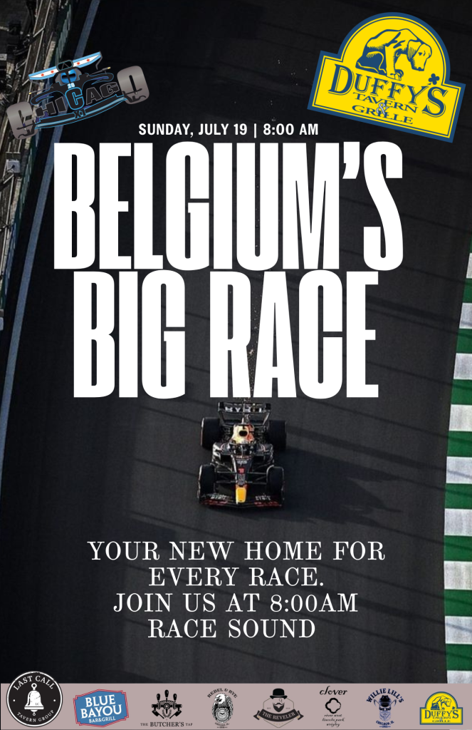 Belgium’s Big Race Watch Party at Duffy’s – Sunday, July 19