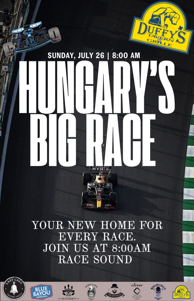 Hungary’s Big Race at Duffy’s – Sunday, July 26